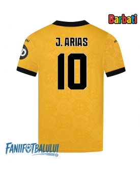 Wolves Jhon Arias #10 Tricou Fotbal Replică 2025-26 Barbati Acasa